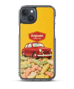 Clear case for iphone iphone 15 plus case on phone 6a7a02f0377ee.jpg