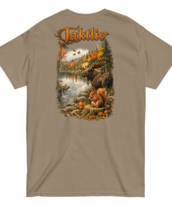 Unisex classic tee brown savana back 6a737552cd297.png