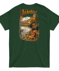 Unisex classic tee forest green back 6a737552c7d15.png